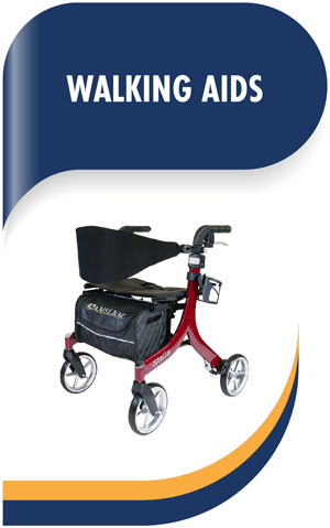 Amylior Stella Lightweight Rollator Walker Medical Walking Aid